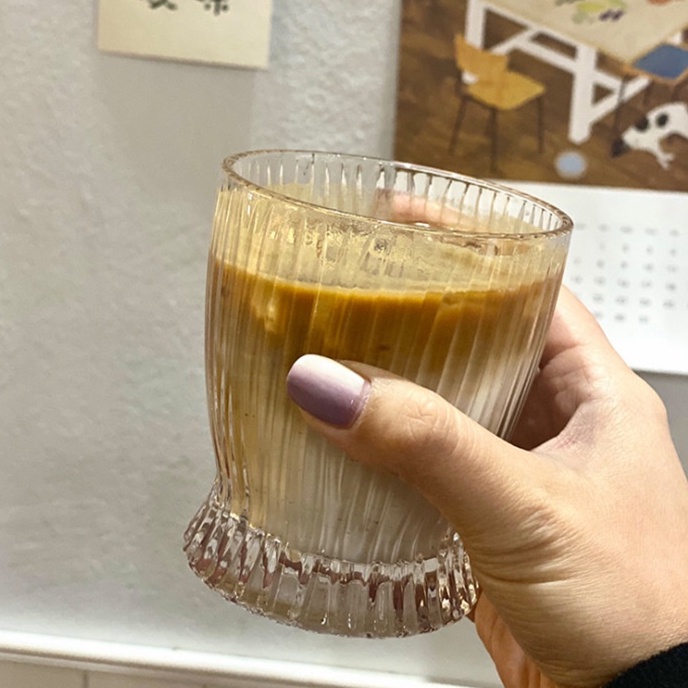 Ly Thủy Tinh, Cốc Thuỷ Tinh Uống Cafe Nước Ép Đẹp Mẫu Mới 2022 | May Decor