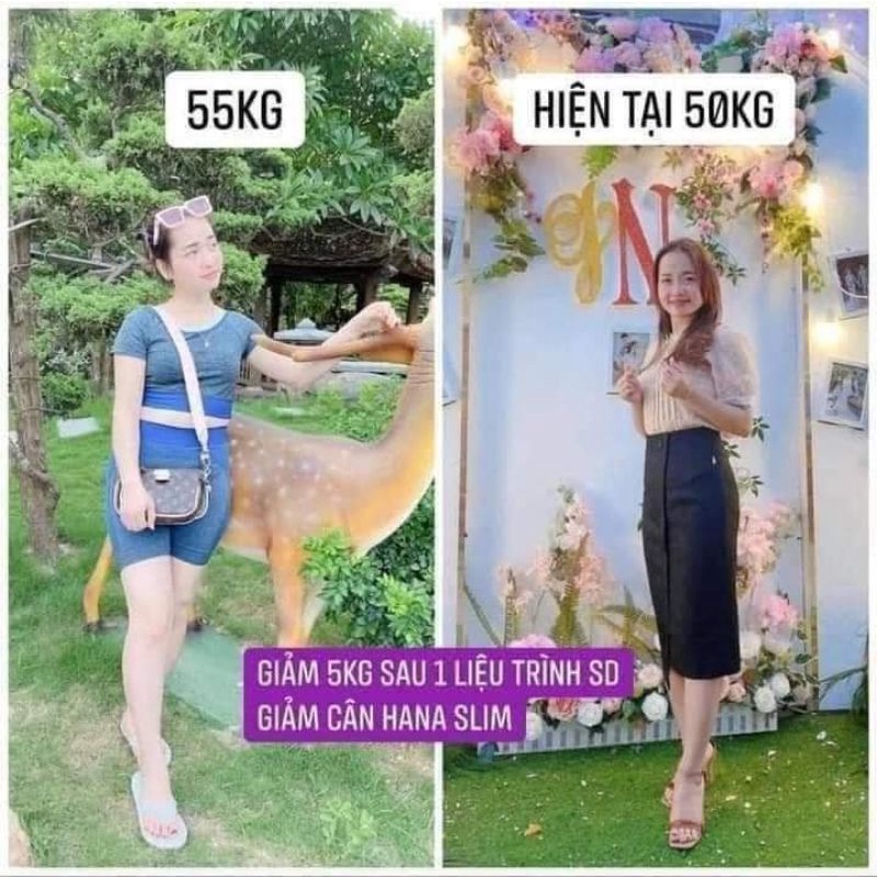 Kẹo giảm cân HANA SLIM CHÍNH HÃNG MUA 1 TẶNG 1