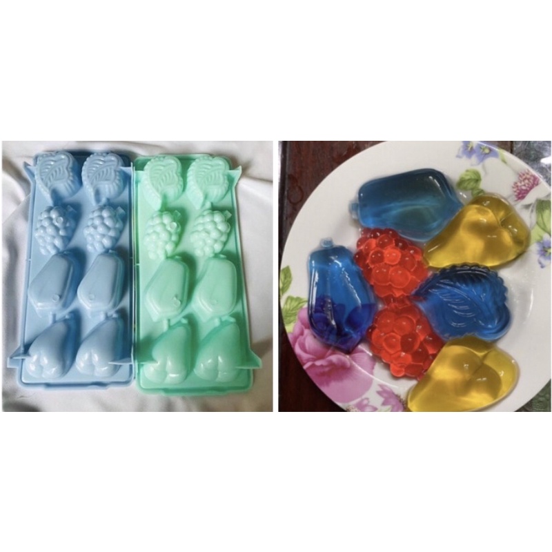 Khay Hình trái Cây, Làm Đá, đổ Rau câu (kt: 16* 12cm)