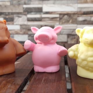 Bộ ba sản phẩm Trâu Heo Cừu hàng chính hãng TOMY Việt Nam