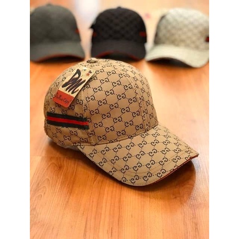 Mũ lưỡi trai sọc GC chất kaki dày dặn, mũ kết GC cực sang