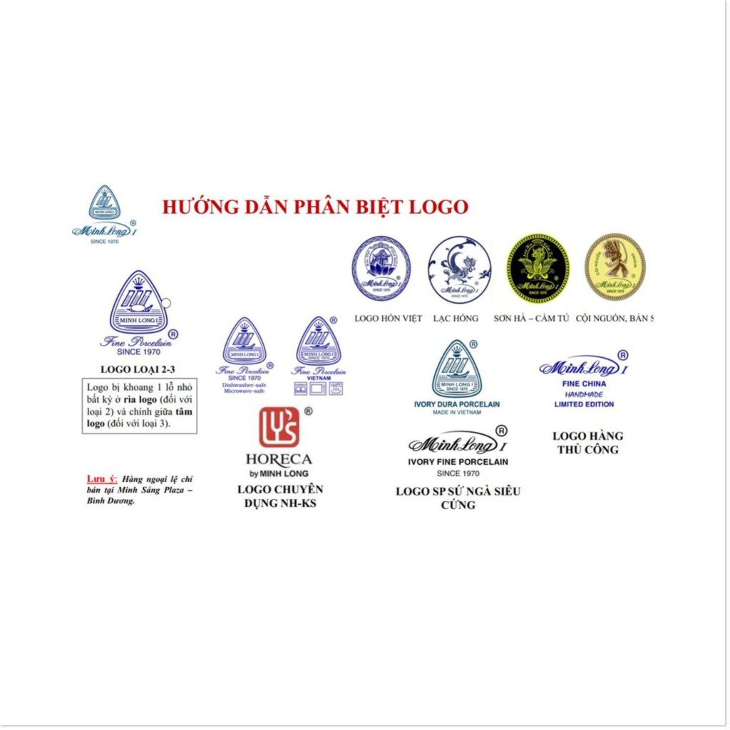 Tô cao Minh Long 15 cm Jasmine Lys Trắng Ngà