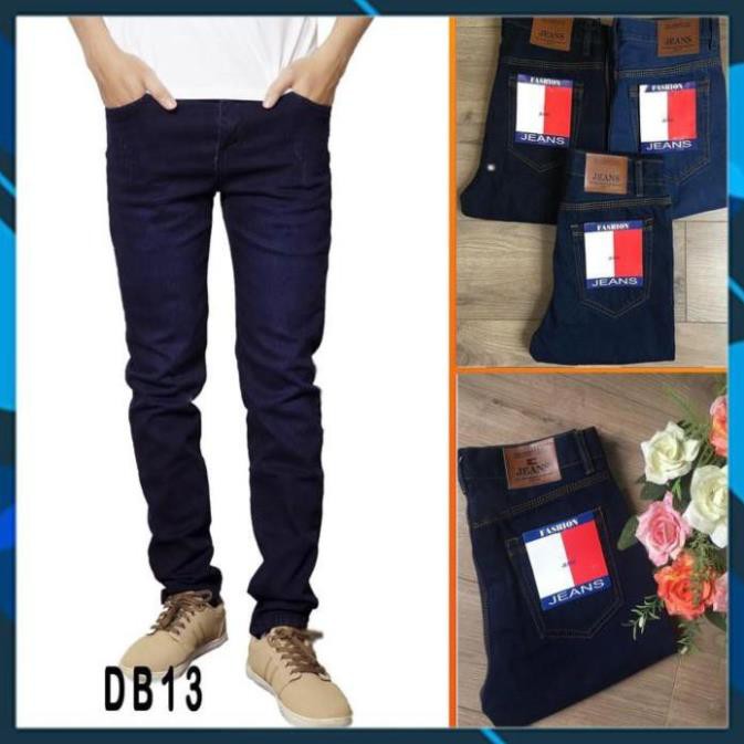 Quần jean nam ống suông vải dày nhều màu, size 28-36 (50-90kg) phù hợp với mọi lứa tuổi ་