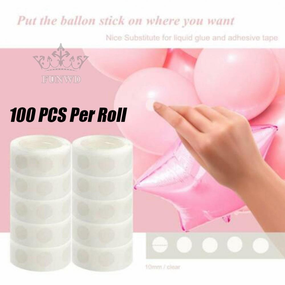 【FUNWD】100 dots Tape Balloon Arch Garland Kit Birthday Wedding Baby Shower Hen Party good quality