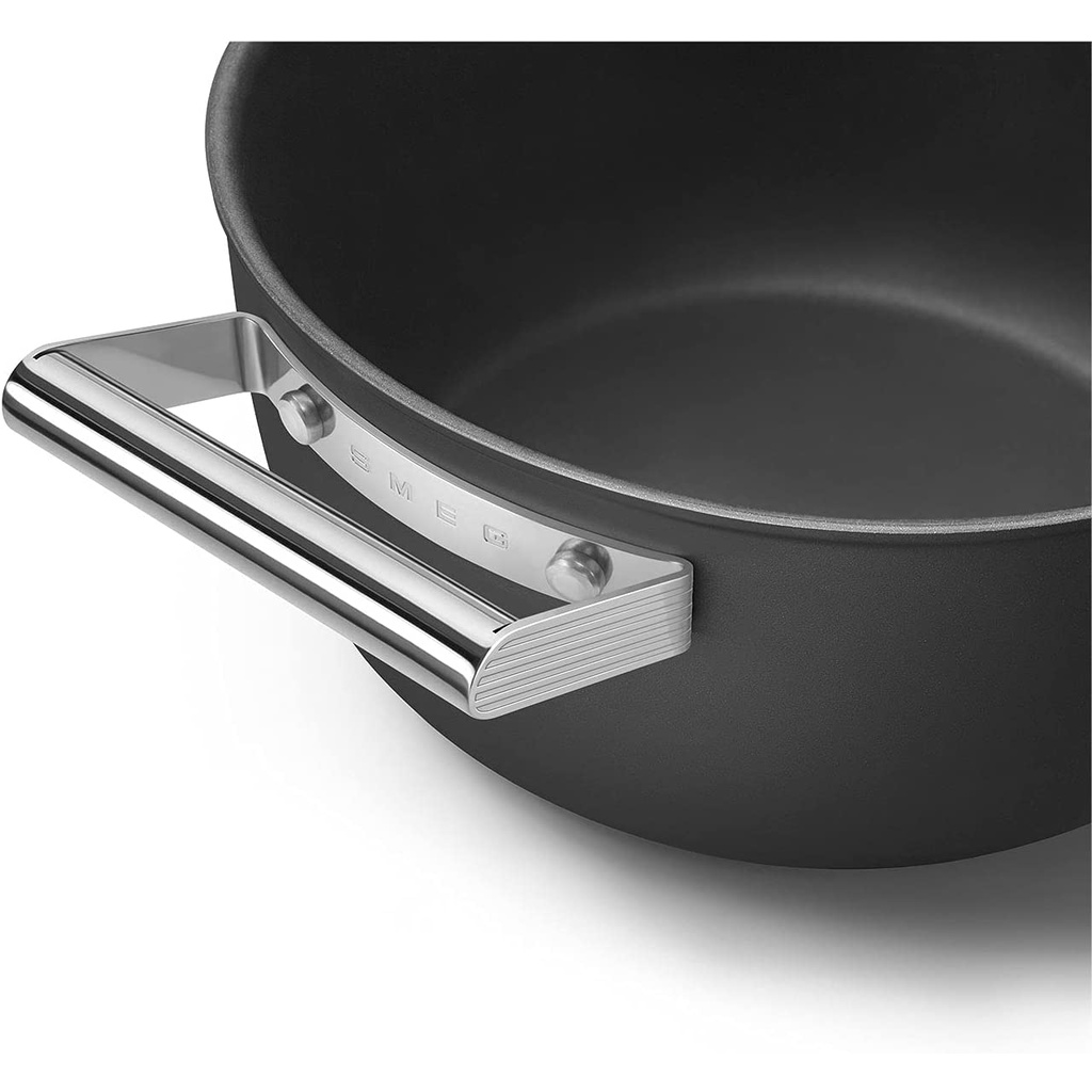 Nồi Casserole Smeg CKFC2411CRM 24cm dung tích 4.6L, made in Italy
