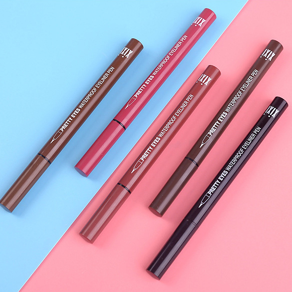 (Hàng Mới Về) Bút Kẻ Mắt Dạng Lỏng Màu Đen Không Nhòe Chống Thấm Nước