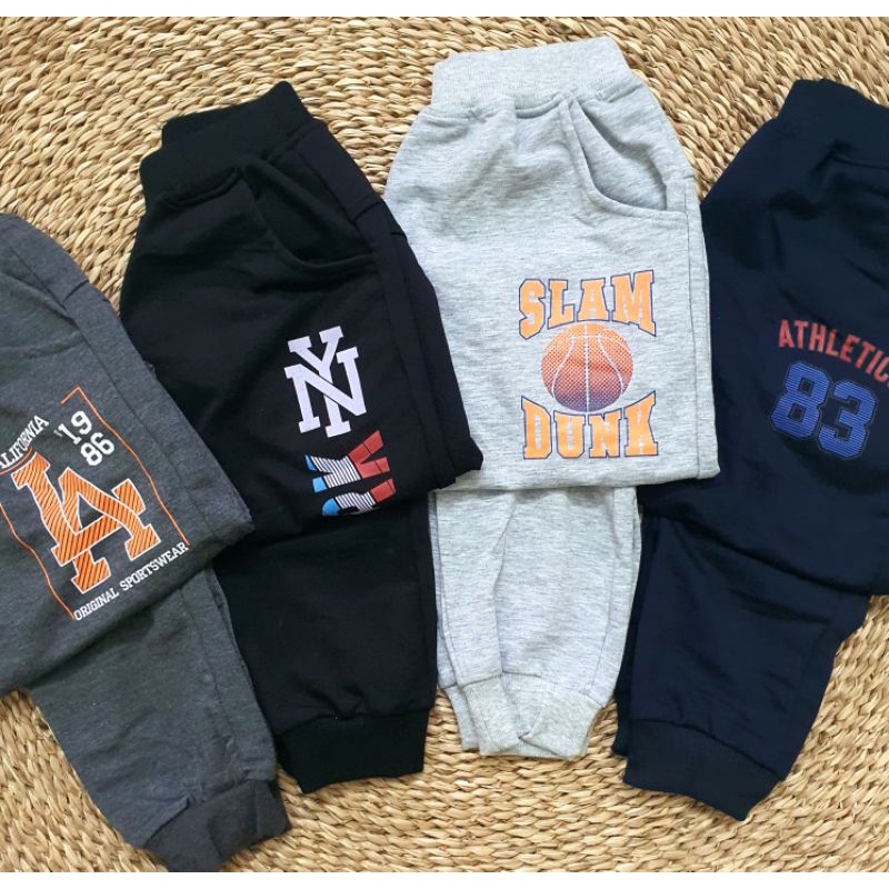 Quần nỉ Jogger VNXK bé trai đại cồ 8-14yBONG KEN KIDS SHOP