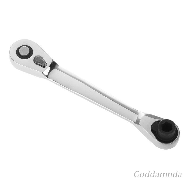 Cờ lê vặn ốc vít hai đầu vuông 1/4&quot; 72 răng