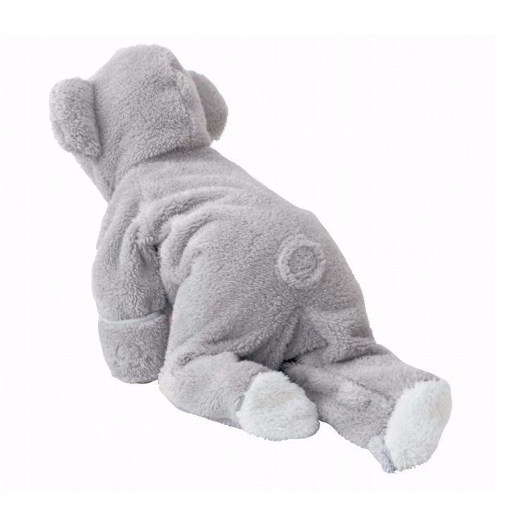 Áo liền quần BCBL bằng lông cừu san hô mềm mại tay dài có mũ trùm thời trang thu đông cho bé sơ sinh