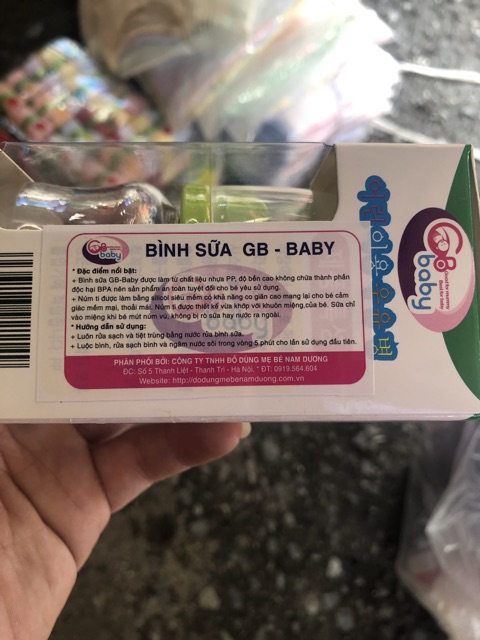 Bình sữa Hàn Quốc GB 60ml-120ml-240ml