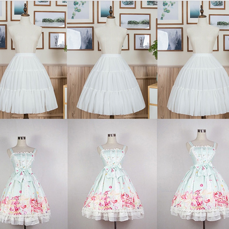 Chân Váy Ngắn 3 Vòng Có Thể Điều Chỉnh Cho Nữ