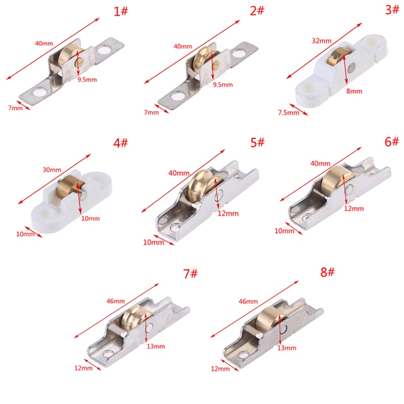 1 Bánh Xe Ròng Rọc Bằng Thép Không Gỉ Chất Lượng Cao