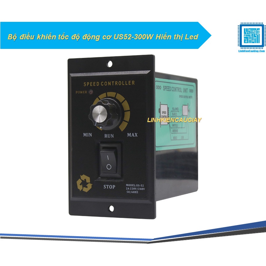Bộ điều khiển tốc độ động cơ US52-300W