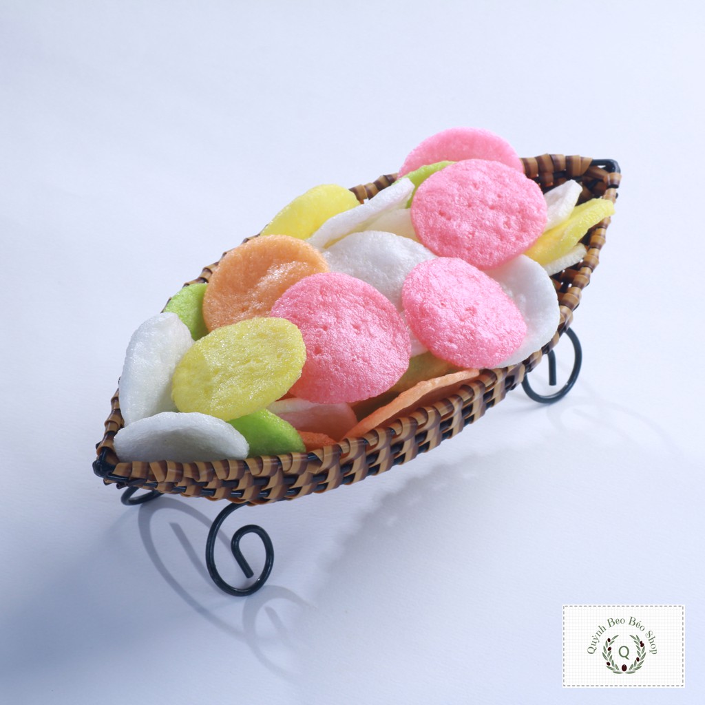 Bánh phồng tôm rau củ túi 100gr thương hiệu Sa Giang | BigBuy360 - bigbuy360.vn