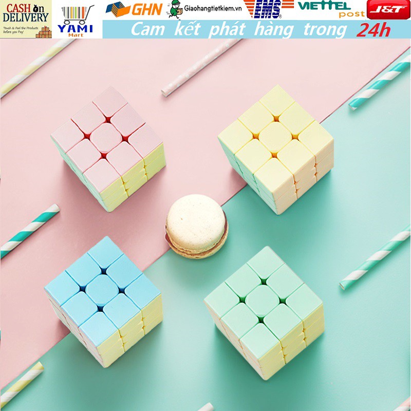 【Có hàng sẵn】Rubik 3x3x3 đẹp, xoay trơn không rít độ bền cao Rubik Rubik YJ Shengshou