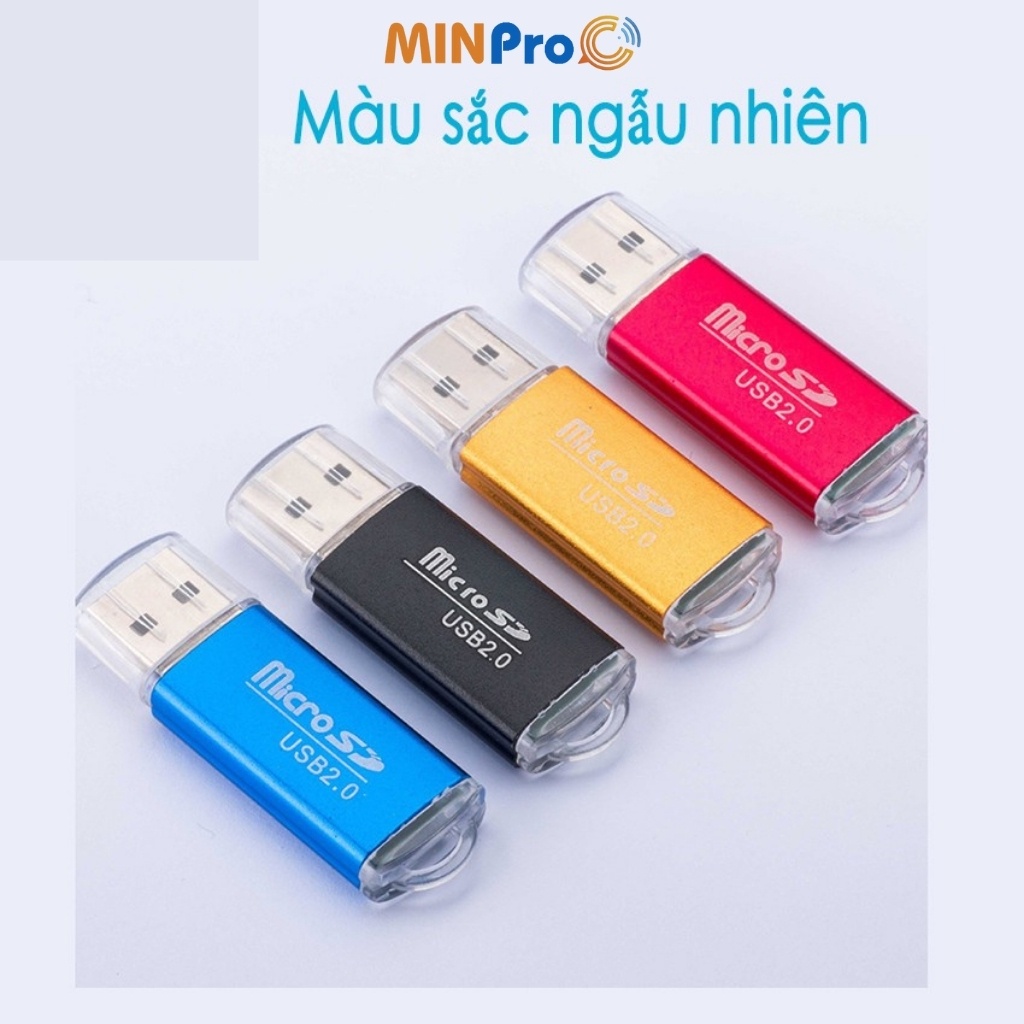 Đầu đọc thẻ nhớ MINPRO TF Micro SD đa năng tốc độ cao