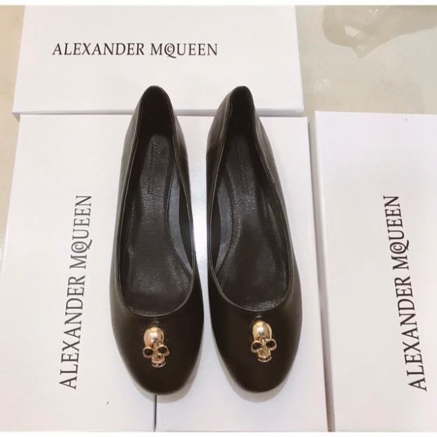 ❤️ Real | Chuẩn | Giày búp bê mcqueen đầu lâu super fullbox . . Tháng 7 👡 . ! . . ! . ♭ 2021 " ! :