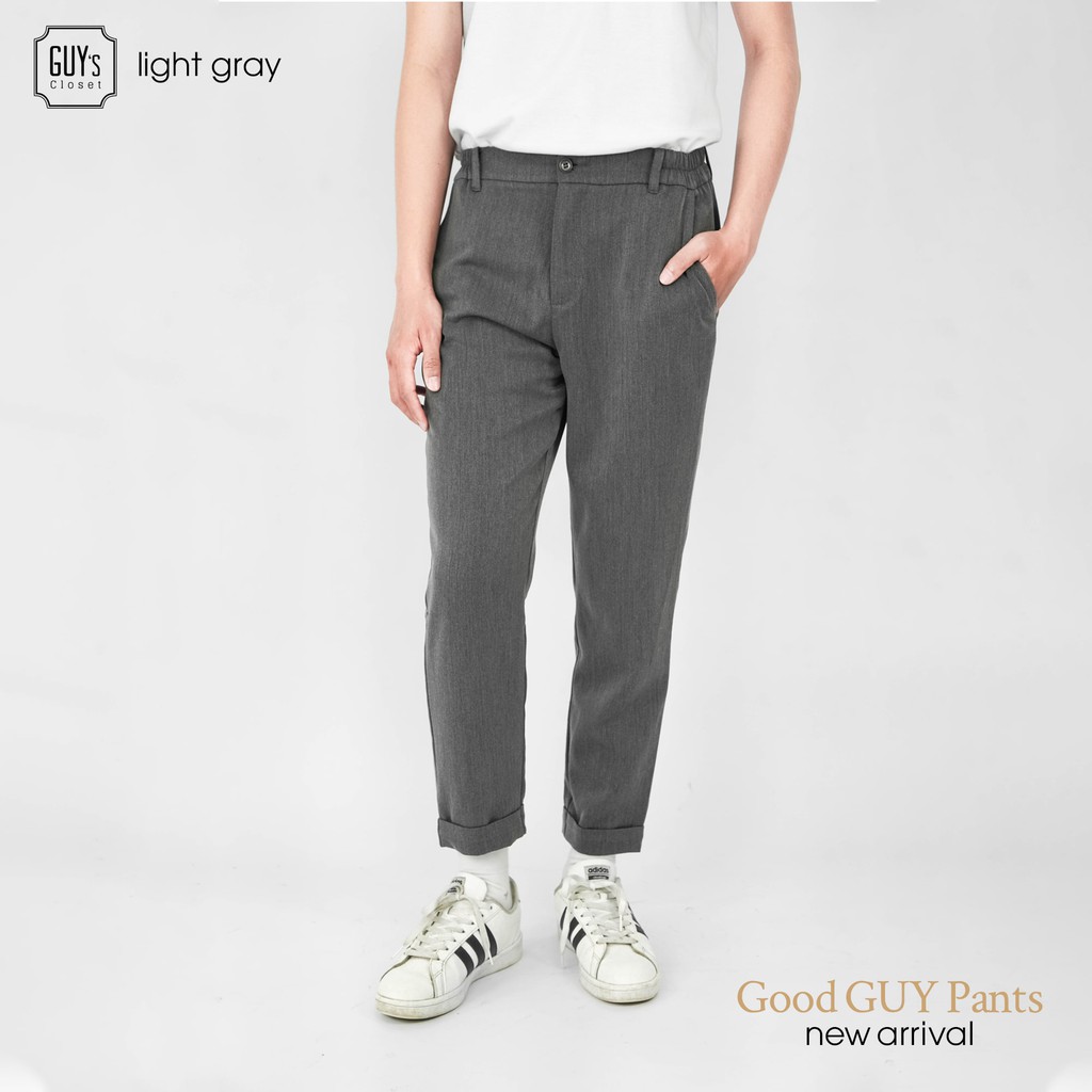 [HÀNG THIẾT KẾ] Quần vải suông GOOD GUY Pants thanh lịch, kết hợp chun và đỉa quần với 4 phiên bản màu trẻ trung | BigBuy360 - bigbuy360.vn
