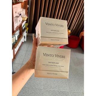 kem hỗ trợ nám trắng da vento vivere pearl rare thụy sĩ