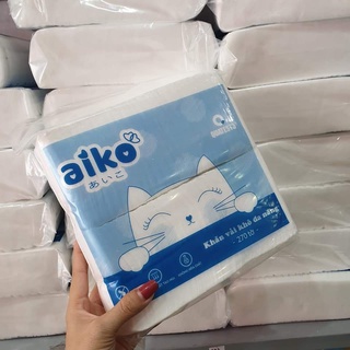 [CHÍNH HÃNG] - Khăn vải khô đa năng Aiko 270 tờ