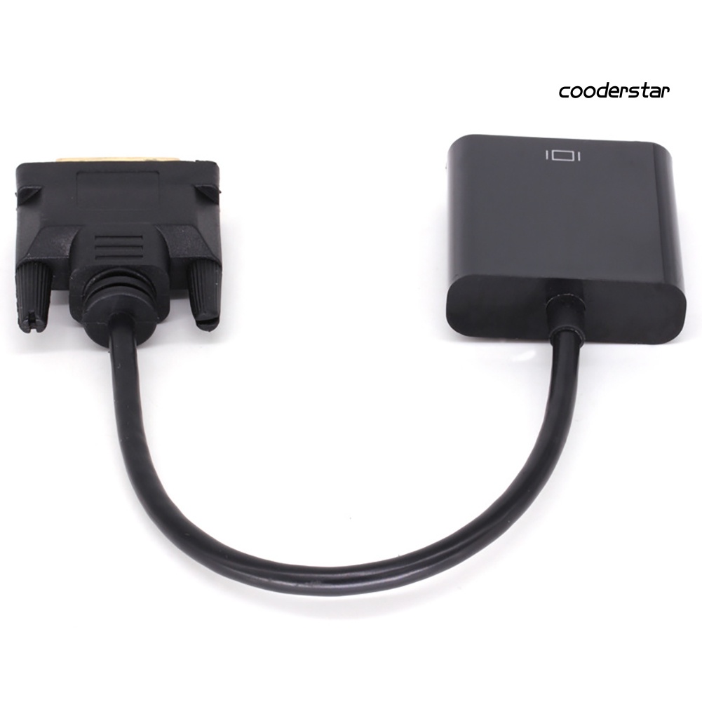 Cáp Chuyển Đổi Ysp- 1080p Dvi-D 24 + 1 Pin Male Sang Vga 15pin Female | BigBuy360 - bigbuy360.vn