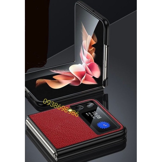 Ốp lưng SULADA Samsung Z Flip 3 5G da sần bảo vệ máy