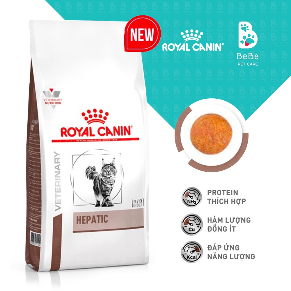[2Kg] Hạt ROYAL CANIN Hepatic - Thức Ăn Hạt Hỗ Trợ Chức Năng Gan Cho Mèo