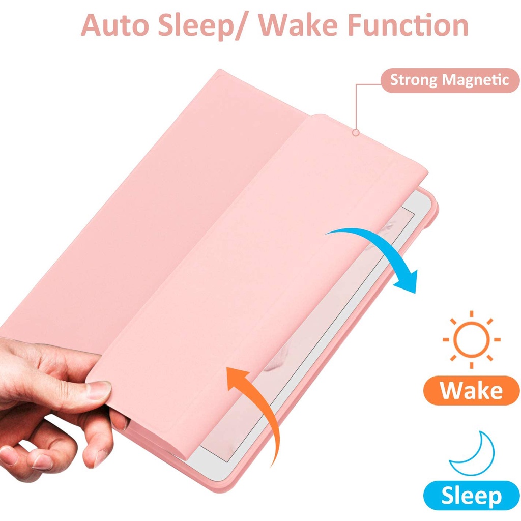 Bao Da Máy Tính Bảng Kèm Bàn Phím bluetooth Cho iPad 56789 10.2 / Air5-4 10.9 / air1air2-9.7-pro11 / 12.9 2022 mini5 / 4 Ốp