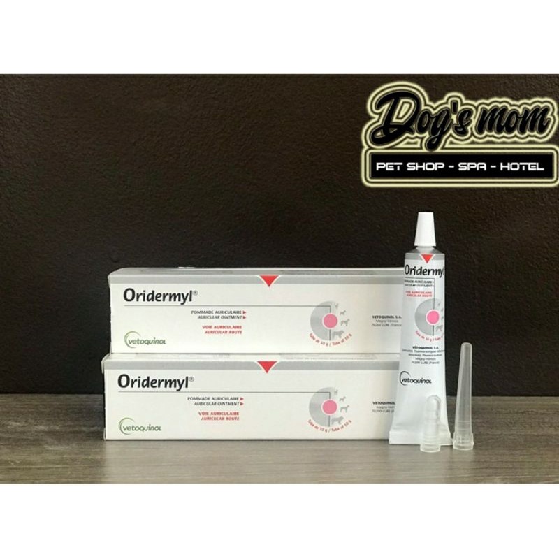 Oridermyl - rận tai, viêm tai, nấm tai trên chó mèo