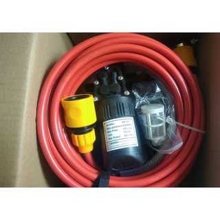 Bộ Máy bơm rửa xe áp lực nước mini 12v
