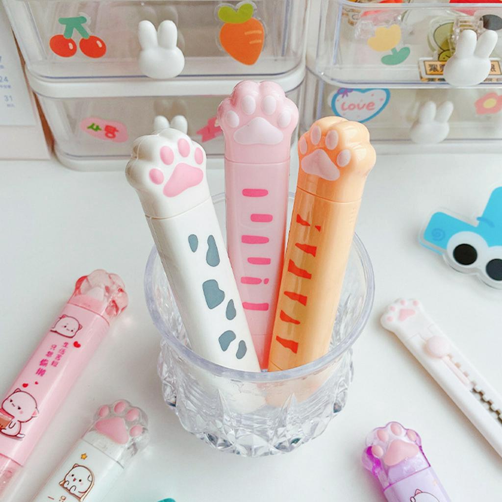 Bút Xóa Kéo 2 Trong 1 Kiểu Dáng Hoạt Hình Dễ Thương