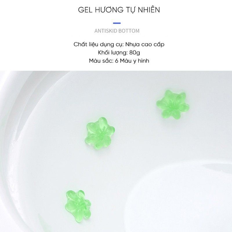 Gel Khử Mùi Bồn Cầu 11 Bông Hoa, Gel Thơm Khử Trùng Bồn Cầu