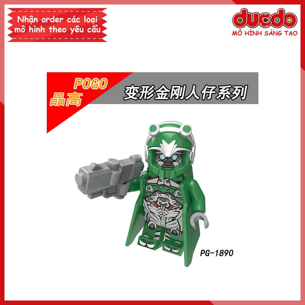 Minifigures các robot Transformer mới nhất - Đồ chơi Lắp ghép Xếp hình Mini Optimus Mô hình POGO PG 8215