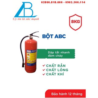 Bình bột chữa cháy 8kg - mfzl8