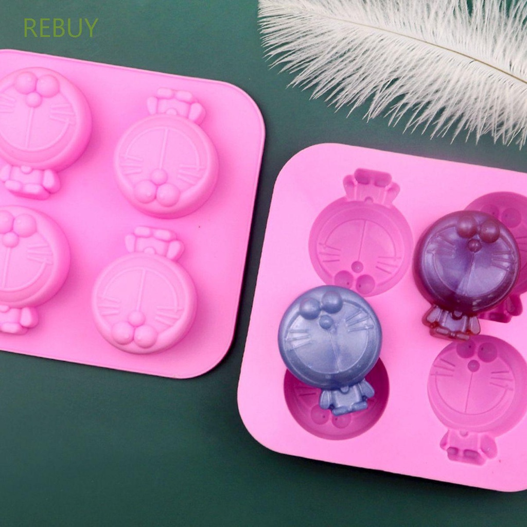 Khuôn Làm Bánh / Xà Phòng / Socola Hình Hoạt Hình 3d Diy