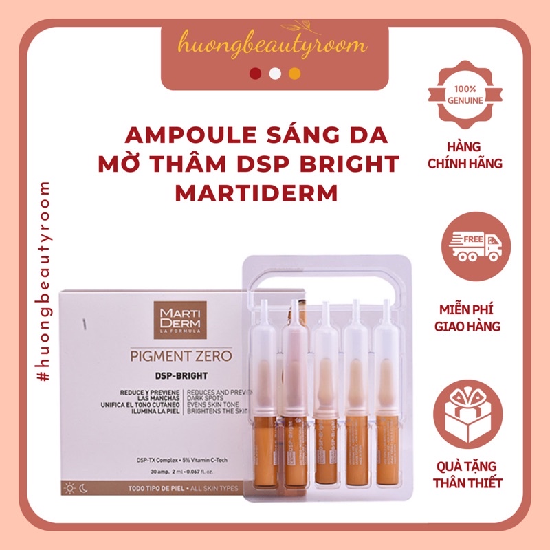 [ỐNG LẺ] Tinh chất sáng da mờ thâm Dsp Pigment Zero Mảtiderm