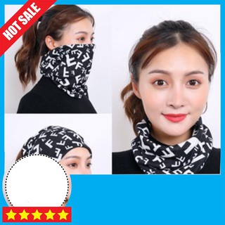 Khăn Đa Năng Mùa Đông 2 Lớp Vải Mịn - Khăn Che Mặt,Che Cổ Tiện Lợi ♥siêu sale♥