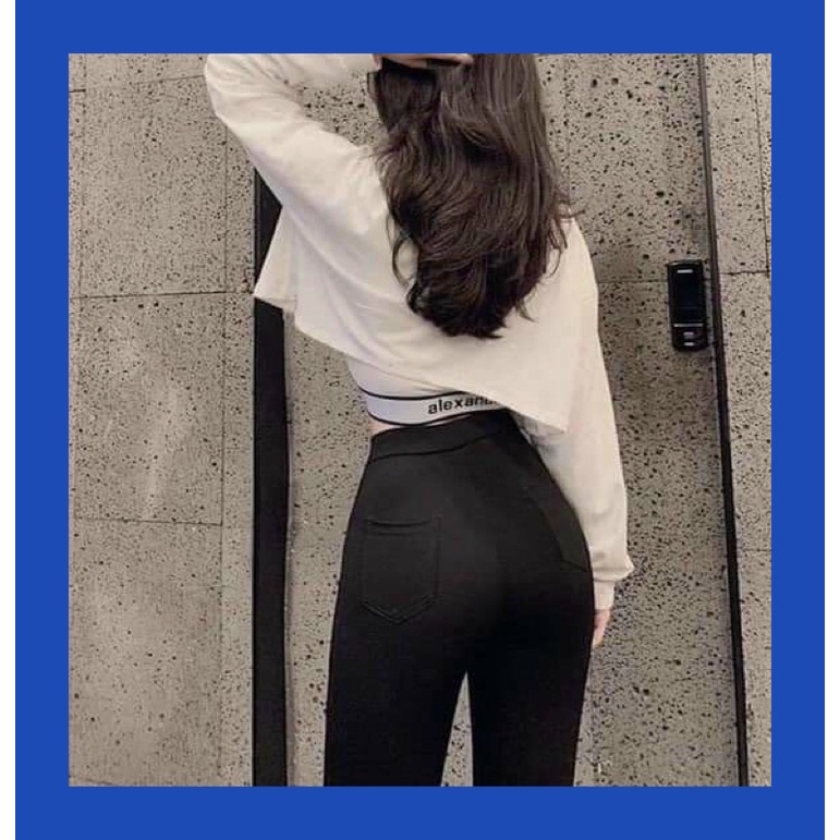 Quần Legging HÀNG THÁI 7 size Nâng Mông CẠP CAO Loại đặc biệt - Quần Legging