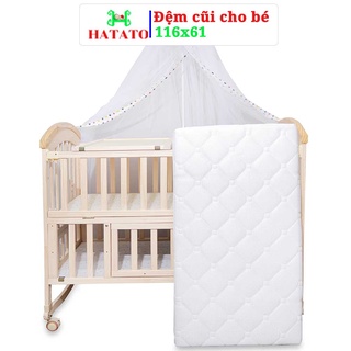Đệm Cũi Cho Bé Hatato Size 114x62