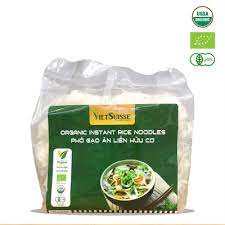 Phở gạo ăn liền hữu cơ Vietsuisse (60g x 15 gói/túi)