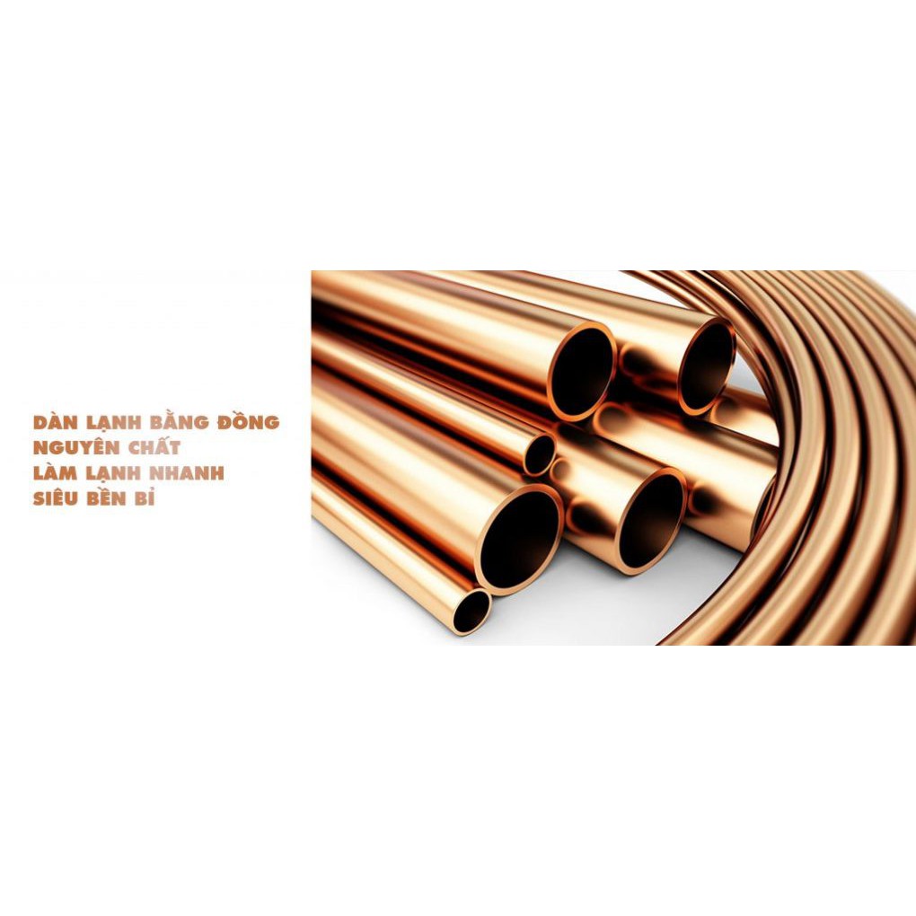 Tủ đông Nishu mini 100 lít dàn đồng 100% NTD- 188S- Hàng chính hãng Mẫu mới