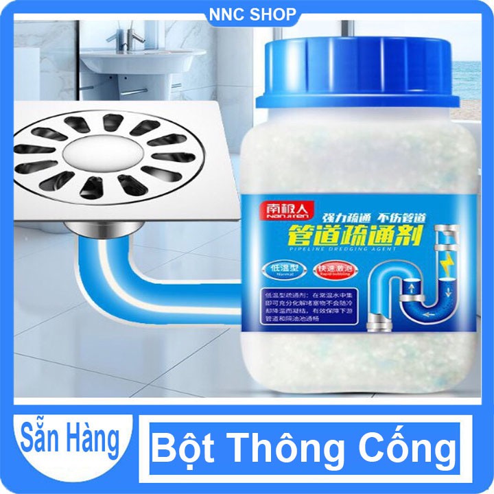 Bột Thông Tắc Cống YUHAO, Đường Ống, Bồn Cầu, Bồn Rửa Mặt..Xử Lý Triệt Để Cặn Bã, Chất Thải Hữu Cơ - wonter