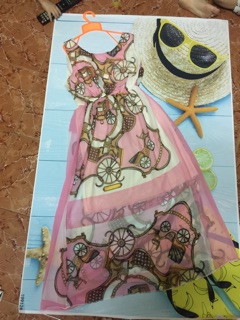 Váy maxi đi biển