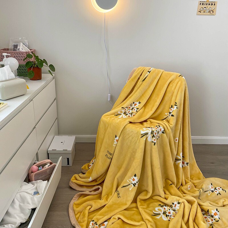 Chăn tuyết nhung siêu mềm và êm ái size 1.6x2m cưc ấm