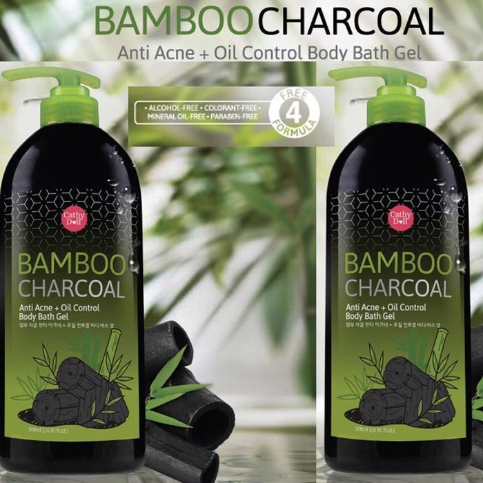 SỮA TẮM TRỊ MỤN THAN TRE BAMBOO CHARCOAL 500ml (Thái lan)