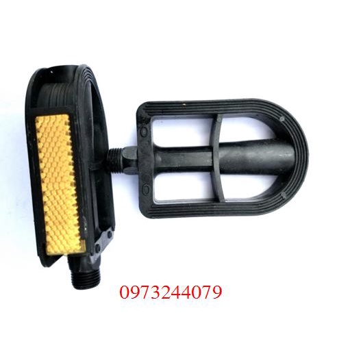 Bàn đạp xe đạp trẻ em 3 bánh 12inch - 20inch den nhỏ 12mm
