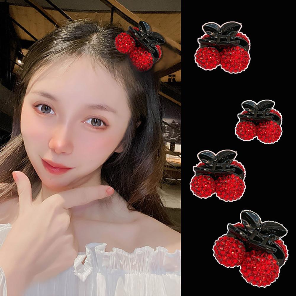 Epoch Kẹp Tóc Hình Quả Cherry Thời Trang Hàn Quốc Dành Cho Nữ