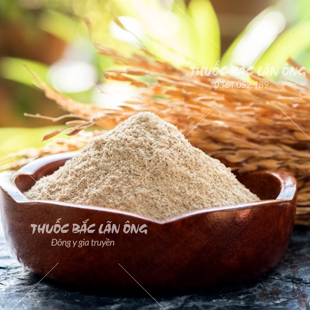 Bột cám gạo nguyên chất 100g  - Thuốc Bắc Lãn Ông