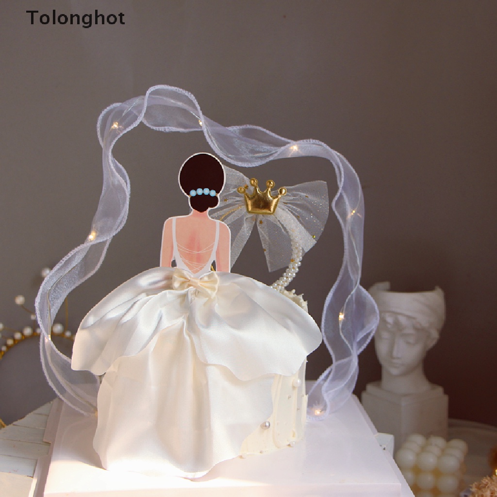 Chân Váy Lưới Lụa Lưng In Chữ Happy Birthday Dùng Trang Trí Bánh Kem