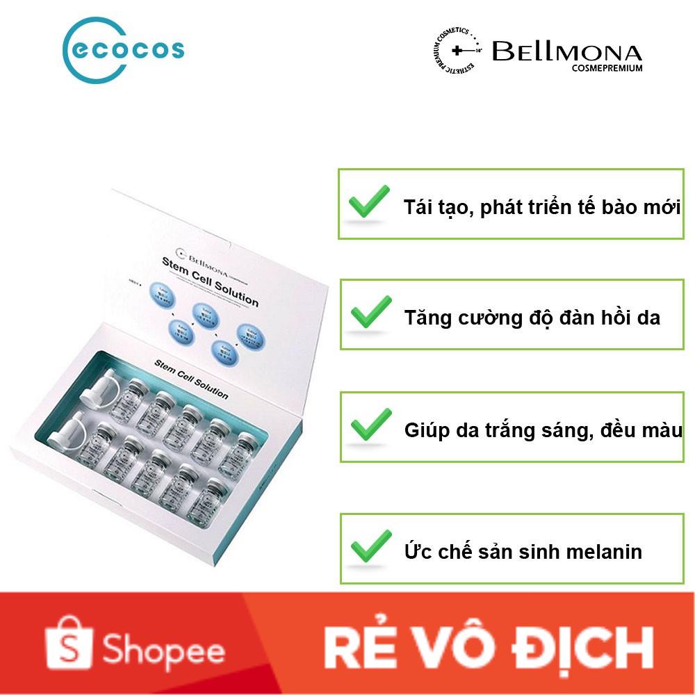 [FOLLOW GIẢM 20K]Tế bào gốc giúp tái tạo, phát triển tế bào da mới, làm dịu và trắng sáng da Bellmona Stem Cell Solution